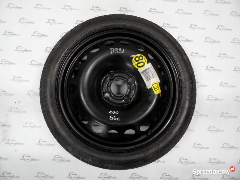 OPEL ASTRA H koło dojazdowe 1157016 92M 4x100