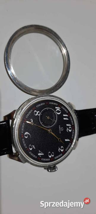 Zegarek Omega Pasówka czarna w srebrze K1600 Warszawa
