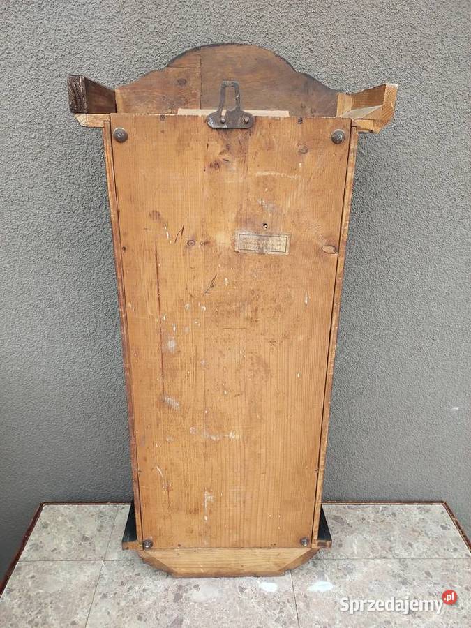 Stary zegar ścienny gabinetowy PHS 1924r ładny Antyki pomorskie sprzedam
