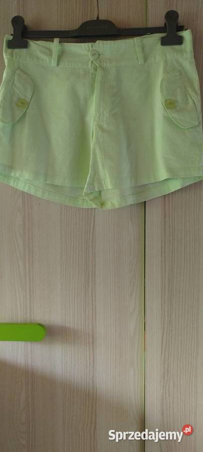 Spodenki krótkie Miętowe Odzież damska lubelskie Lublin sprzedam