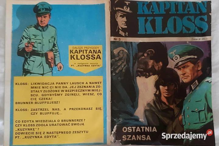 Pojedynczy egz.komiks Kapitan Kloss nr 3 z 1983