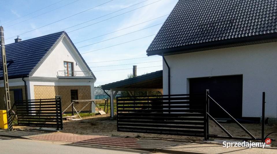 Bramy przesuwane podwójne 11m Bramy Balustrady Białystok