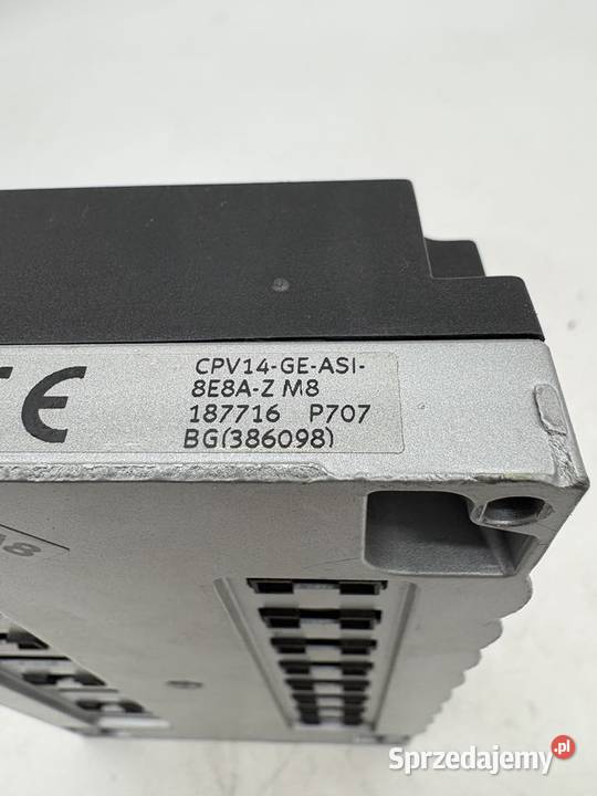 Festo 187716 CPV14GEASI8E8AZM8 Interfejs mazowieckie Warszawa sprzedam