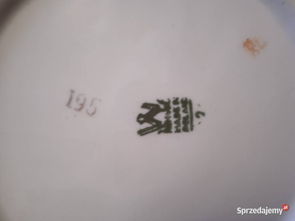 Filiżanka z talerzykiem Filiżanki i spodki łódzkie Pabianice