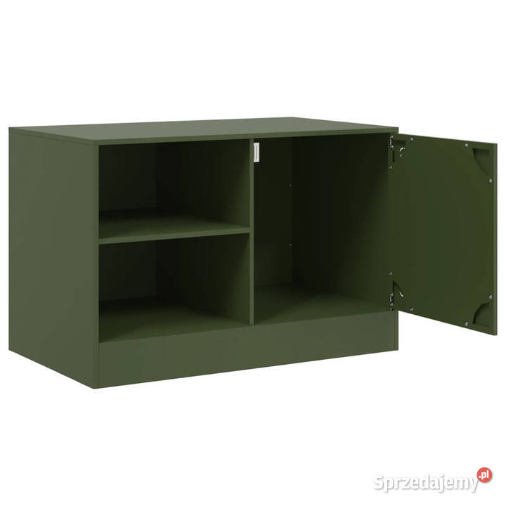 Szafka pod telewizor oliwkowa 67x39x44 stalowa mazowieckie
