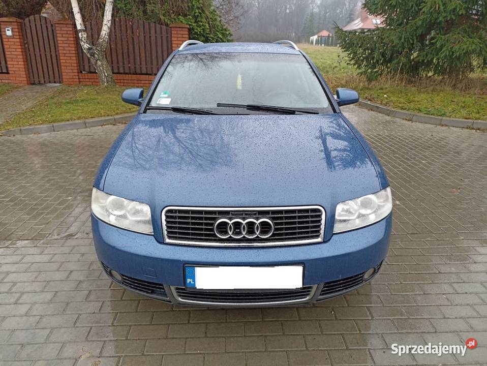 Audi A4 B6 18 TURBO Kombi 2002 Niebieski Metalic autoalarm Świdnik