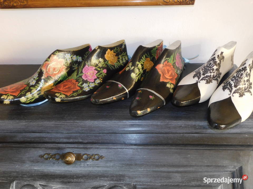 Kopyto szewskie dekoracja decoupage shabby Oleśnica