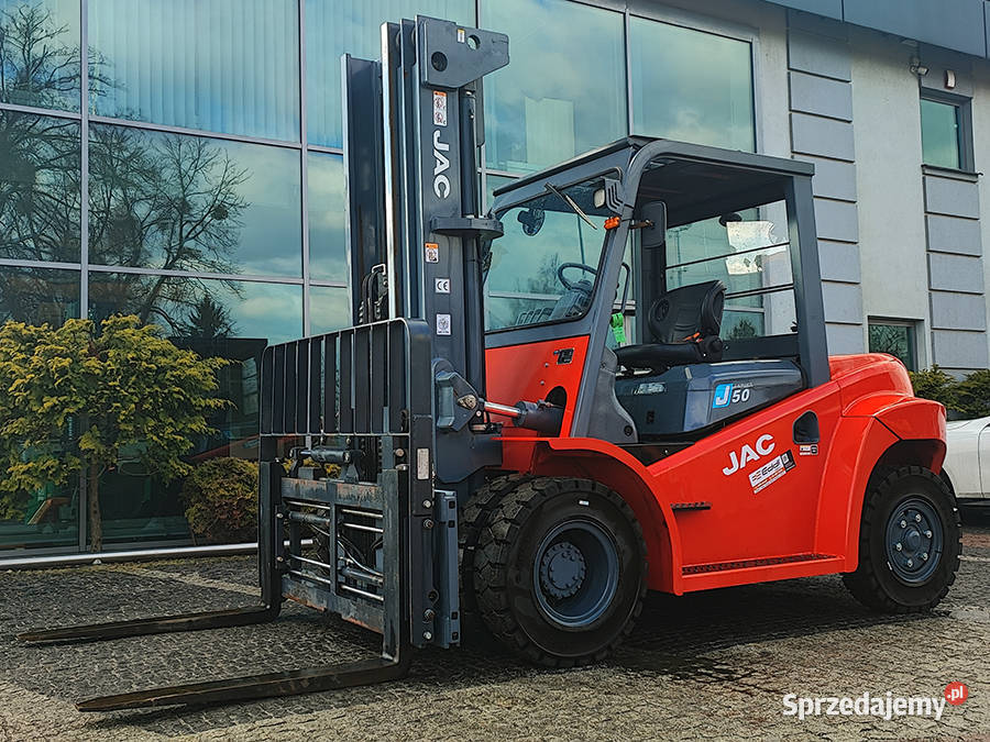 Wózek widłowy JAC CPCD50 triplex 5,5 m 5 ton diesel 42 mth | 2025