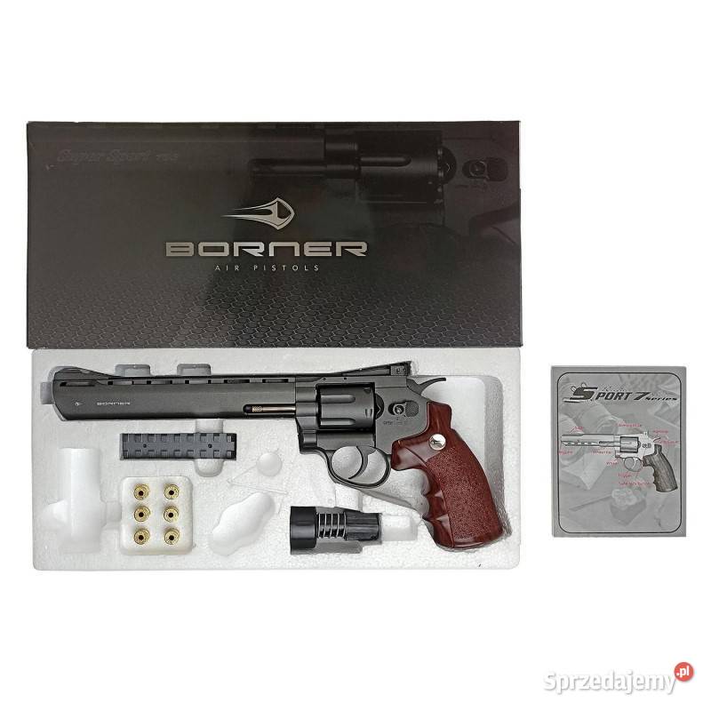Wiatrówka rewolwer Borner Super Sport 703 kal Pabianice