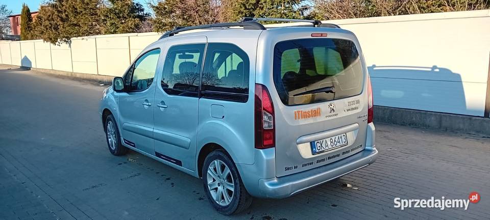 Peugeot Partner 16 Diesel 2013 pakowny wygodny 1560cm3 Banino