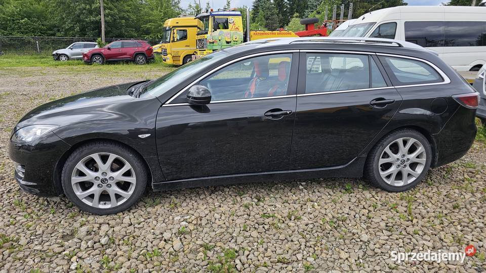 Mazda 6 II 22 163 2010r Xenon Skóra Uszkodzony Zarszyn