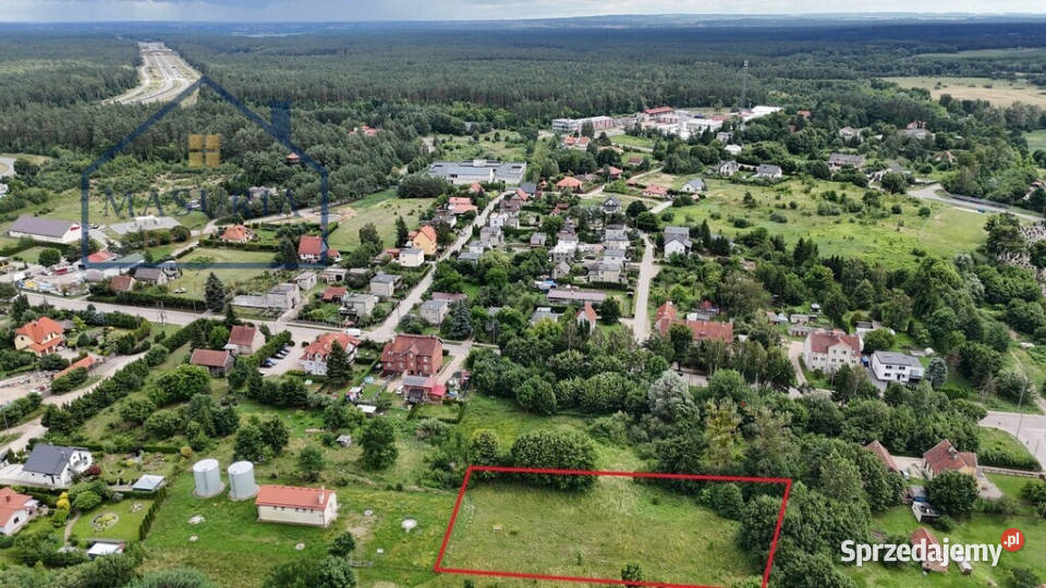 Działka budowlana mieszkaniowousługowa Miłomłyn