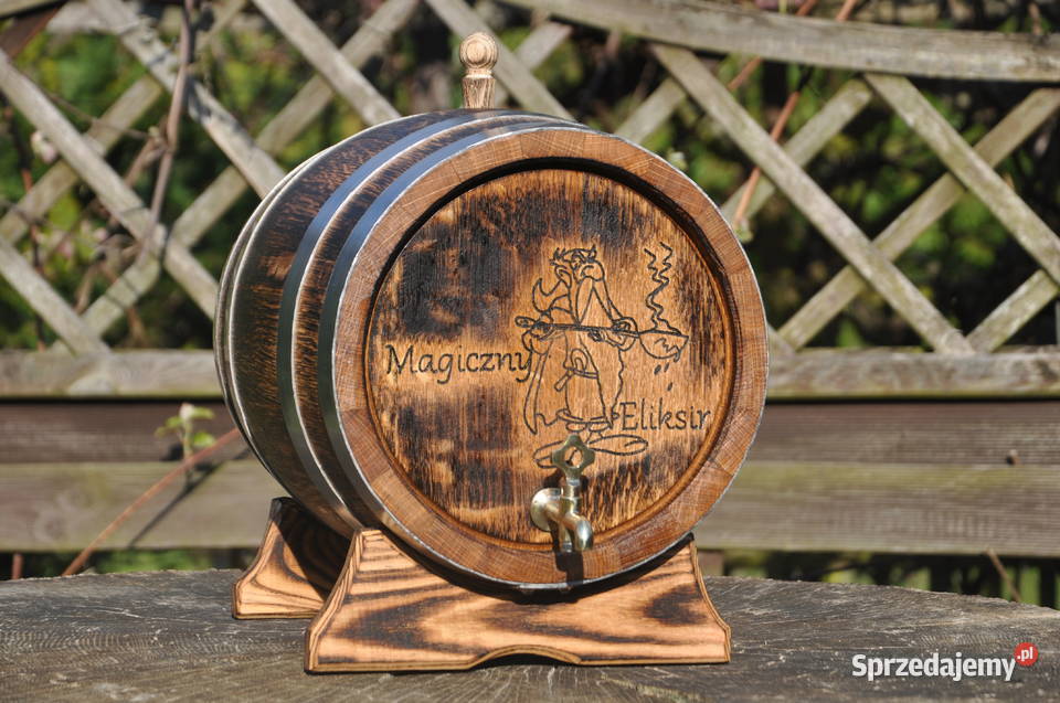 NOWA Beczka Dębowa 10L 100 szczelna Na prezent zachodniopomorskie Szczecin sprzedam