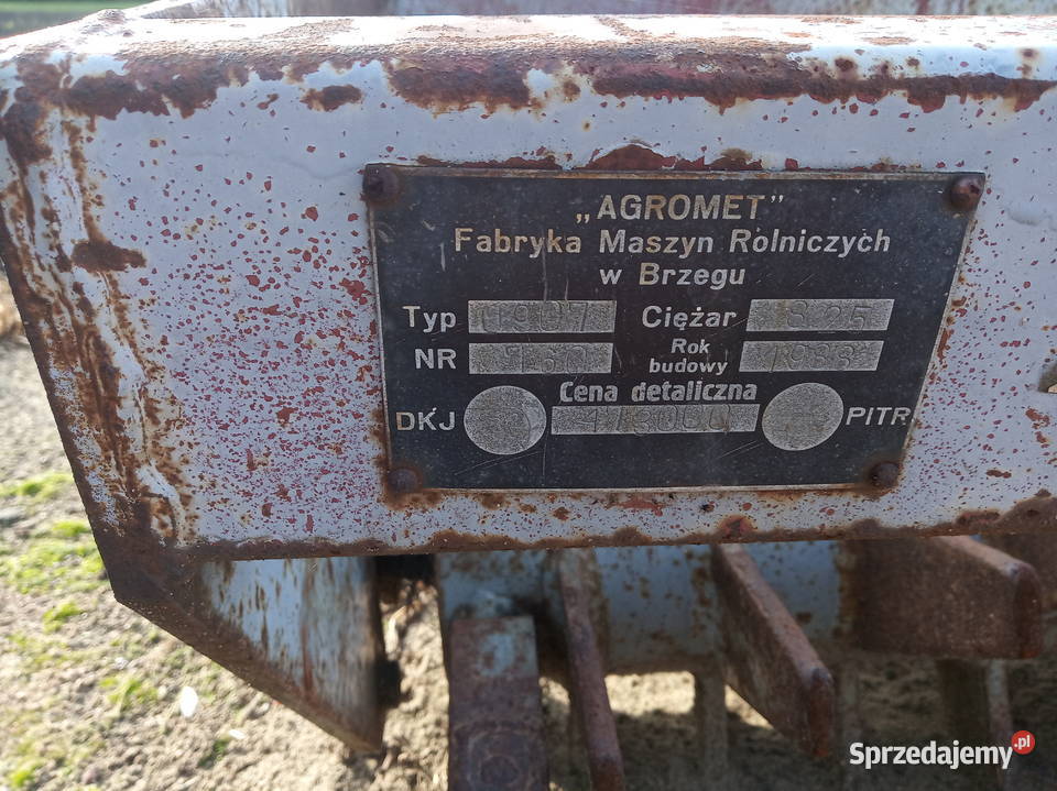 Sprzedam maszyny do zbierania kamieni Staroźreby