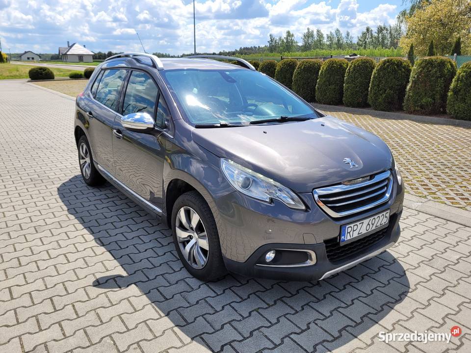 Peugeot 2008 16 eHdi Klimatronik Tempomat 2008 Gniewczyna Łańcucka