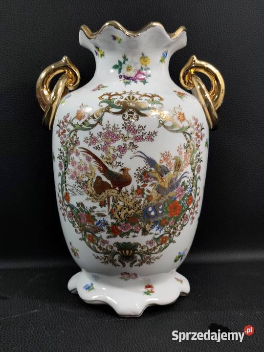 Ekskluzywny Chiński Wazon Porcelanowy Vintage Poddębice