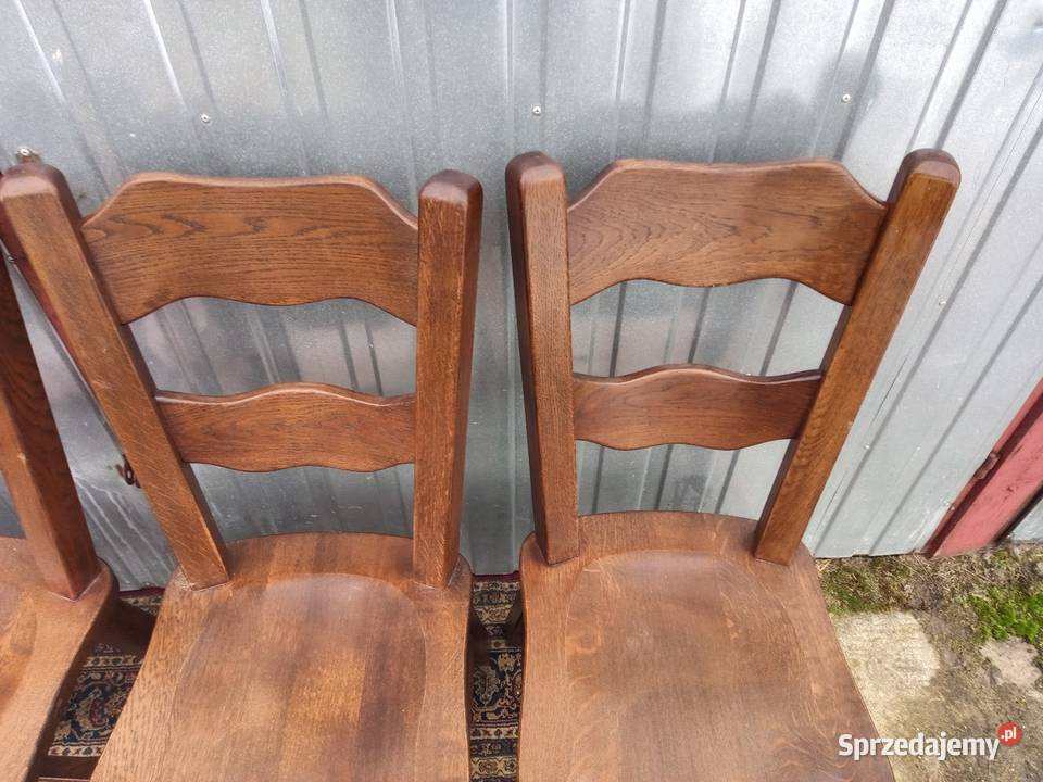 Krzesła sprzedam Borówno sprzedam