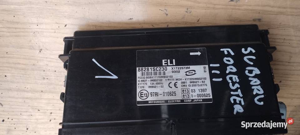 SUBARU FORESTER III 20d moduł 88281SC230 świętokrzyskie Kielce sprzedam