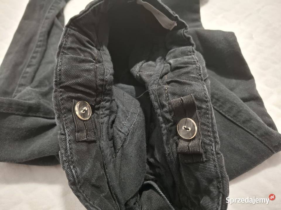 Spodnie chłopięce eleganckie czarne Zara Kids Czeladź