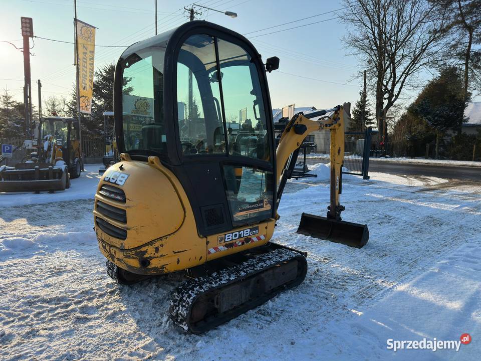 JCB 8018 Mini koparka JCB 8018 z 2012r ładna Złoczew sprzedam