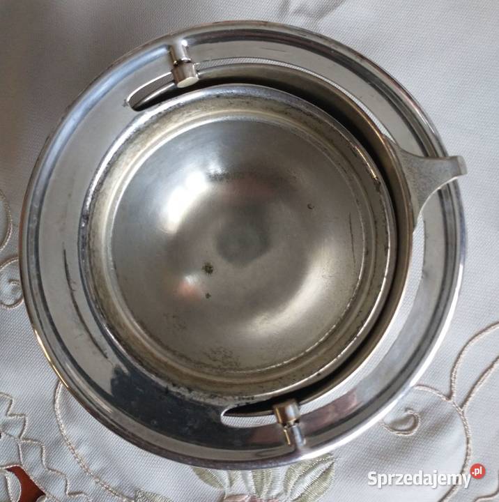 Miseczka na kawiormetalowa z patyną