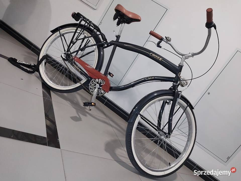 Rower CROSS Bike Cruiser 26 RETRO Beach Cruiser Sport i Wypoczynek warmińsko-mazurskie