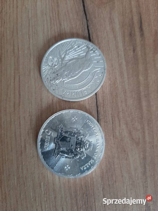 moneta kolekcjonerska 1 OZ Srebro 9999 Numizmatyka Szczecin