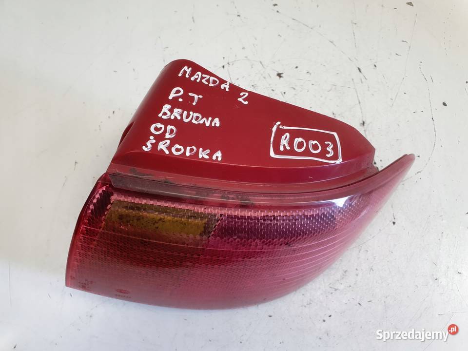 Mazda 2 II Demio II TYLNA LAMPA PRAWA prawy tył lubelskie