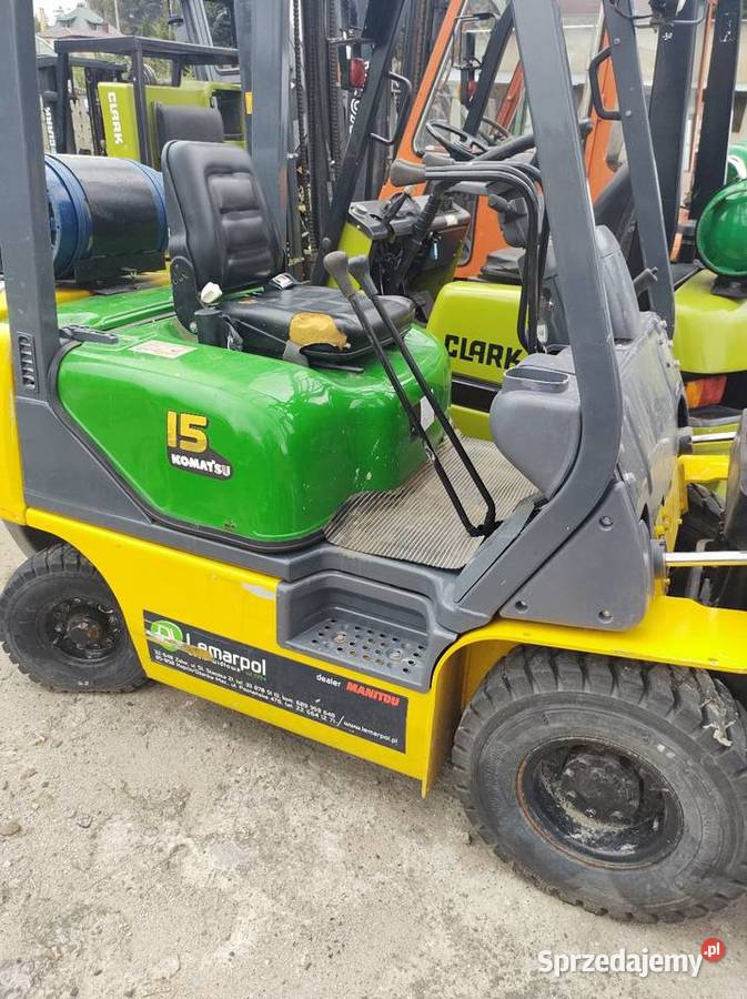 Komatsu Fg15 15t wózek widłowy UDT przesuw Kaliska