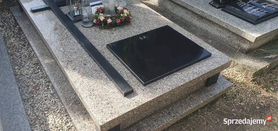 Płytka granitowa imienna granit szwed Świdnica