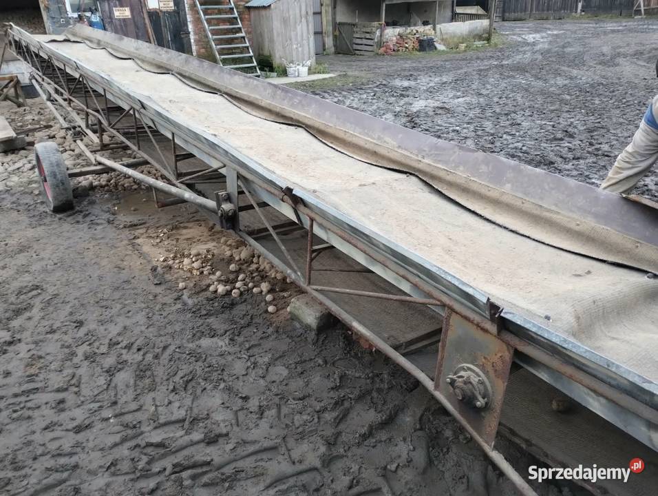 Taśmociąg 10 metrów nowa taśma Wieluń