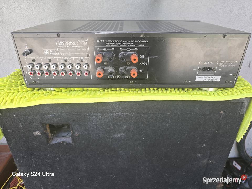 Wzmacniacz klasyczny technics sua600mk2 stereo Chełm Śląski