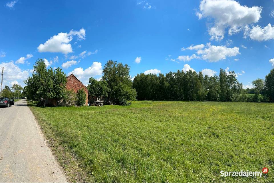 Działka budowlana drodze asfaltowej budowlana Zdziechowice