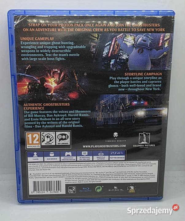 Gra Ghostbusters The Video Game Remastered 4 Elbląg