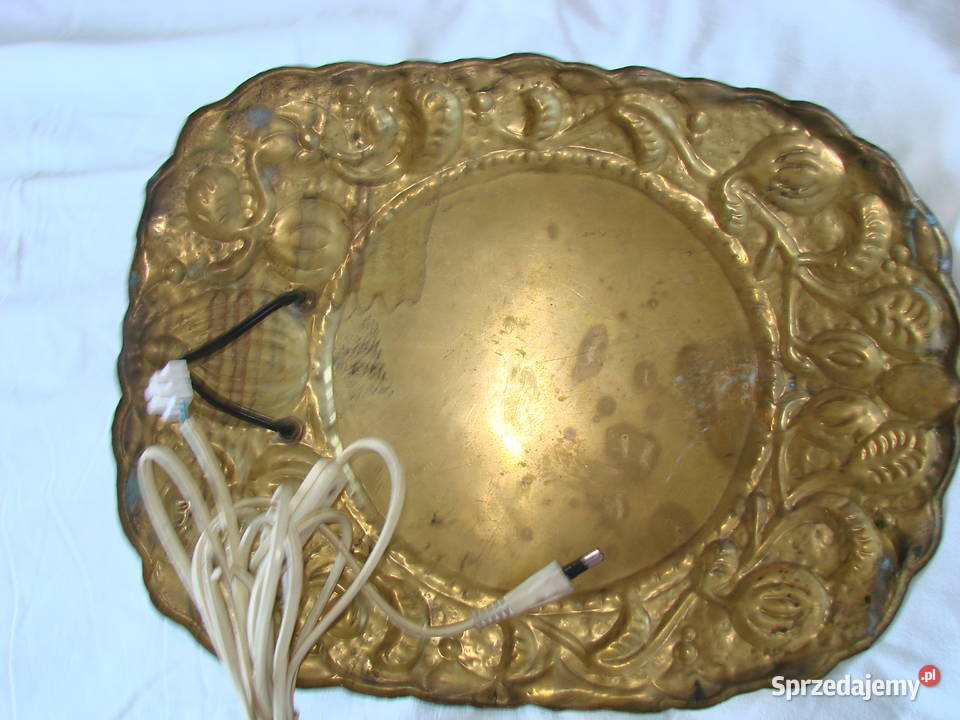 stary mosiężny świecznik Pozostałe Pruszcz Gdański