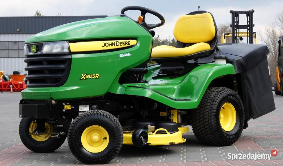 Traktorek kosiarka JOHN DEERE X305R Kawasaki 2 łódzkie Świnice Warckie