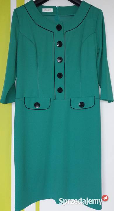 M Zielona ołówkowa sukienka nowa Butik Gliwice