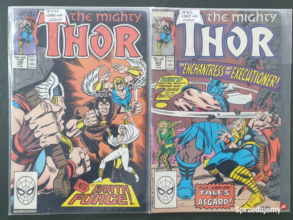 The Mighty Thor kolekcja 17 komiksów Marvel USA Gdynia