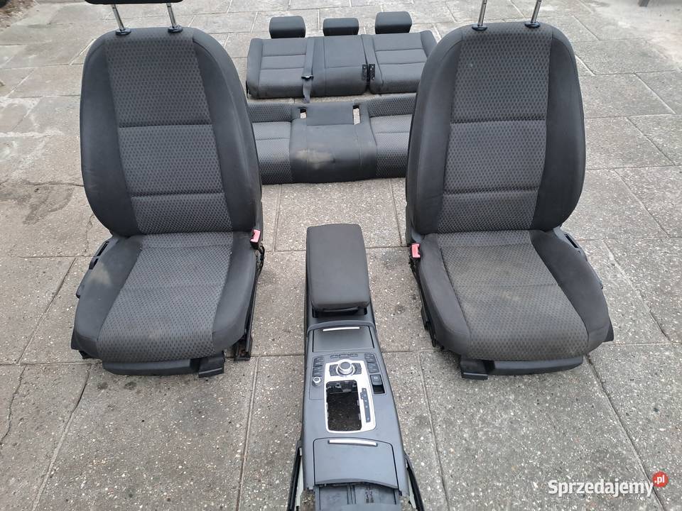 Audi A6 C6 Kombi grzane fotele komplet Fotele i kanapy Jastrzębie-Zdrój sprzedam