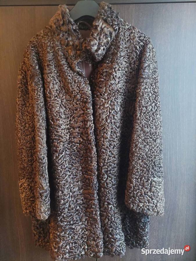 Kurtka futrzana czekoladowe karakuły 4244 Warszawa