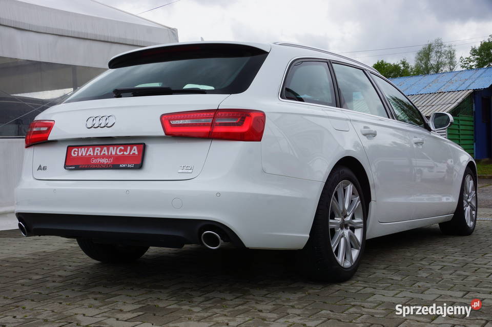 Audi A6 20 TDI CR 190 STronic Klima Biksenon LED klimatyzacja Nowy Sącz