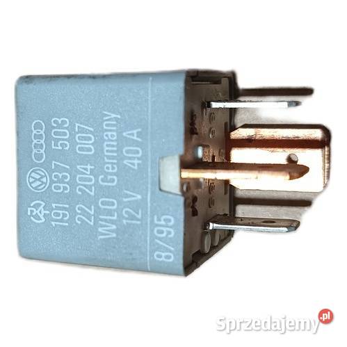 Przekaźnik odciążający 18 niebieski 12V 40A VW wielkopolskie sprzedam