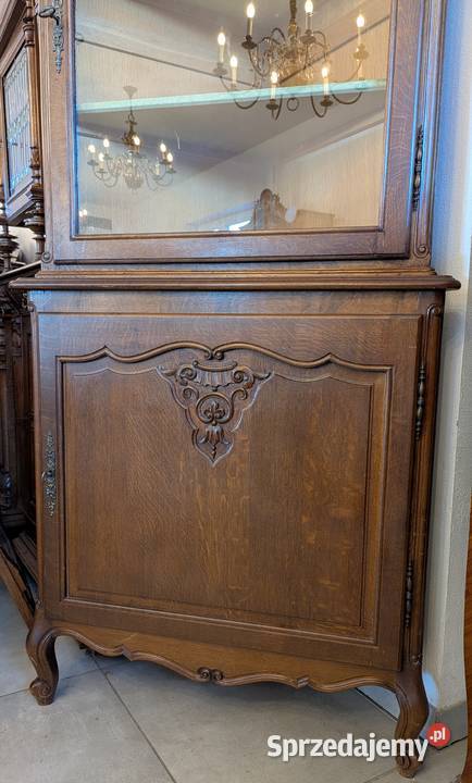 Dębowa narożna witryna ludwikowskasklep Dąbrowa śląskie Dąbrowa Górnicza