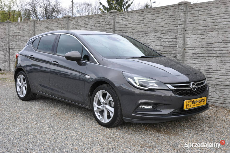 Opel Astra 14 Turbo 150 Sport LED Navi Radar VAT marża Dąbrowa Górnicza