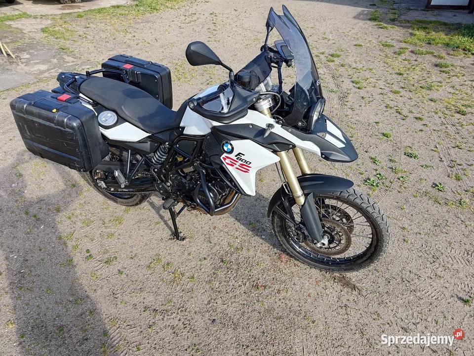 BMW F800GS 2014r 12406 3 kufry OC i BAD 052027 ABS Chodzież