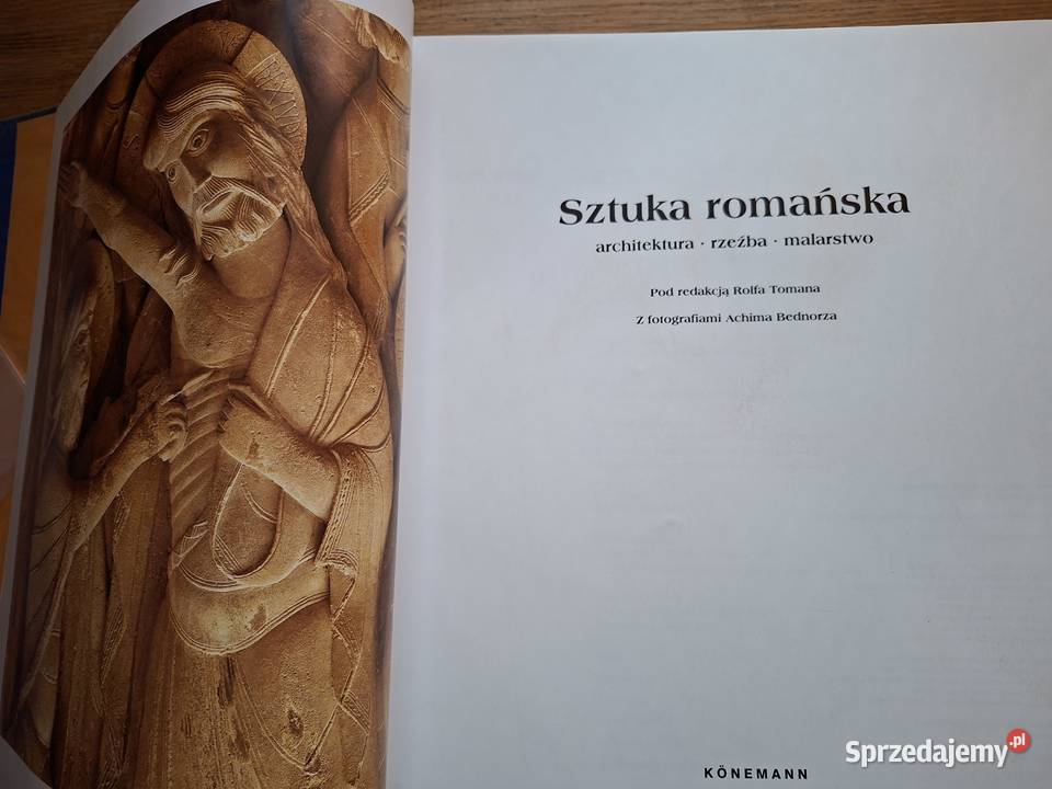 Architektura rzeźba malarstwo Sztuka romańska Książki naukowe i popularnonaukowe Kraków sprzedam