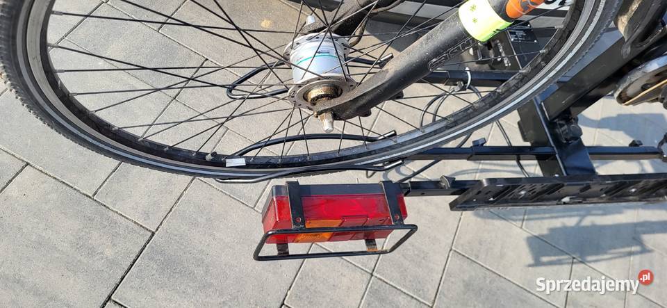 Solidny Bagażnik Rowerowy na Hak EUFAB lubuskie Sulechów sprzedam