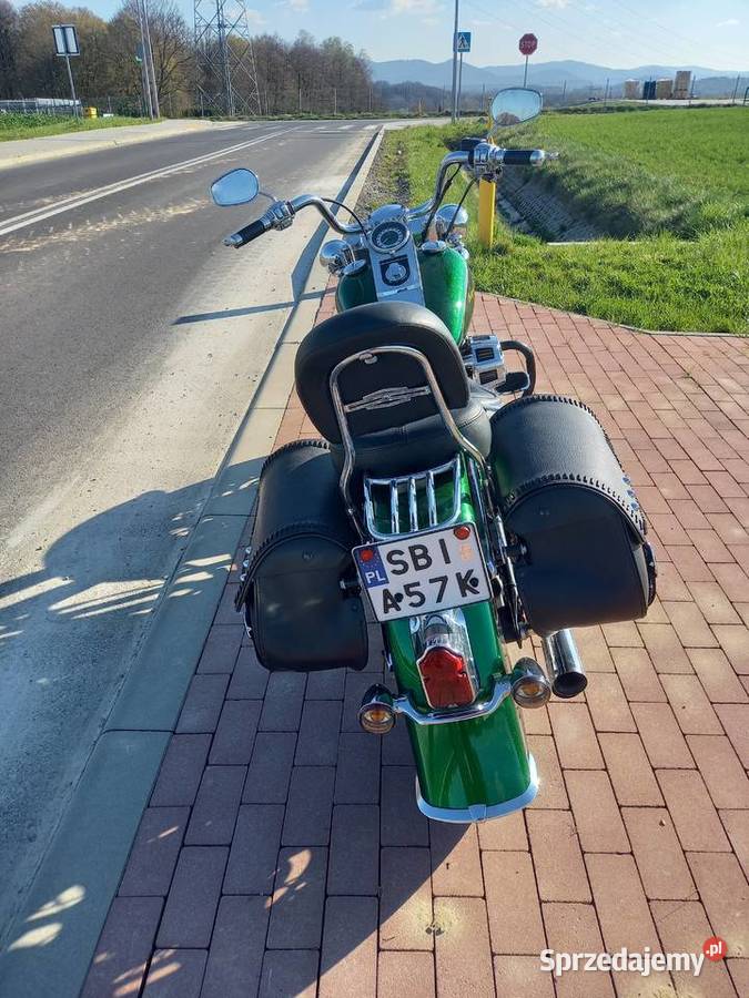 Harleydavidson De Lux Flstn Softail Na Gażniku Bielsko-Biała
