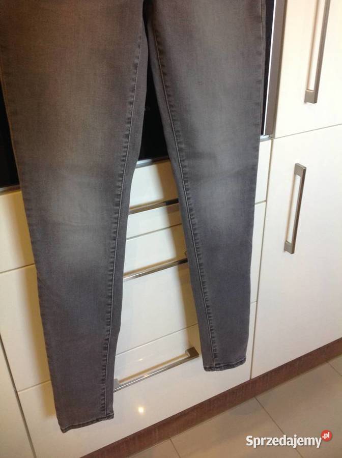 Spodnie Jeans Damskie Levis 721 26 Skinny szare Spodnie lubuskie Nowa Sól