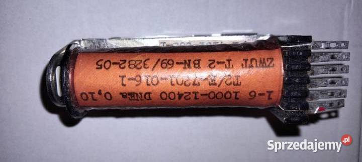 Przekaźnik telefoniczny ZWUT T2 z lat 70tych Pozostałe